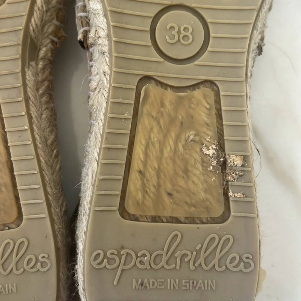 Gaimo‎ sequin and suede espadrilles